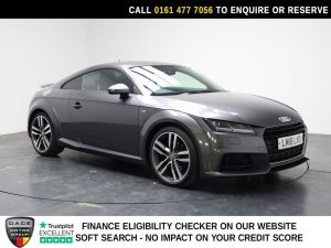 Used 2018 GREY AUDI TT Coupe 1.8 TFSI S line Coupe 3dr Petrol Manual Euro 6 (s/s) (180 ps) (reg. 2018-04-27) for sale in Stockport