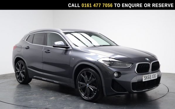 Used 2018 GREY BMW X2 SUV 2.0 20d M Sport X SUV 5dr Diesel Auto xDrive Euro 6 (s/s) (190 ps) (reg. 2018-09-22) for sale in Stockport