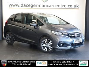 Used 2018 GREY HONDA JAZZ Hatchback 1.3 i-VTEC EX Navi Hatchback 5dr Petrol Manual Euro 6 (s/s) (102 ps) (reg. 2018-08-06) for sale in Altrincham