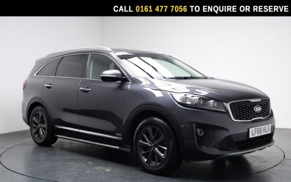 Used 2018 GREY KIA SORENTO SUV 2.2 CRDi KX-2 SUV 5dr Diesel Manual AWD Euro 6 (s/s) (197 bhp) (reg. 2018-09-03) for sale in Stockport