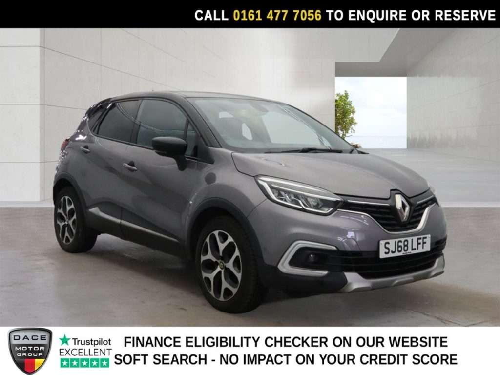 Used 2018 GREY RENAULT CAPTUR SUV 0.9 TCe ENERGY GT Line SUV 5dr Petrol Manual Euro 6 (s/s) (90 ps) (reg. 2018-09-01) for sale in Stockport