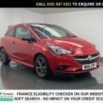 Used 2018 RED VAUXHALL CORSA Hatchback 1.4i Turbo Red Edition Hatchback 3dr Petrol Manual Euro 6 (s/s) (150 ps) (reg. 2018-05-31) for sale in Manchester