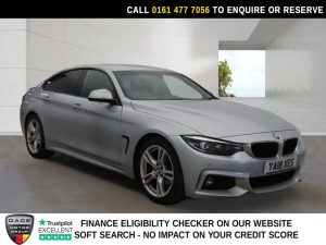 Used 2018 SILVER BMW 4 SERIES GRAN COUPE Hatchback 2.0 420i M Sport Hatchback 5dr Petrol Auto Euro 6 (s/s) (184 ps) (reg. 2018-06-25) for sale in Stockport