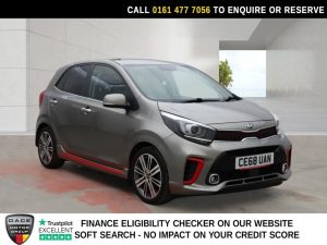 Used 2018 SILVER KIA PICANTO Hatchback 1.25 GT-Line S Hatchback 5dr Petrol Manual Euro 6 (83 bhp) (reg. 2018-09-27) for sale in Stockport