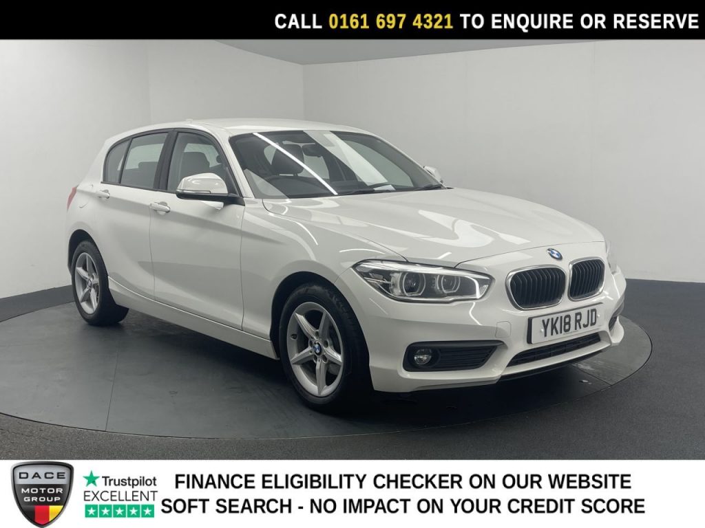 Used 2018 WHITE BMW 1 SERIES Hatchback 1.5 116d SE Business Hatchback 5dr Diesel Manual Euro 6 (s/s) (116 ps) (reg. 2018-07-31) for sale in Manchester