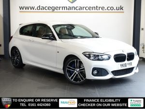 Used 2018 WHITE BMW 1 SERIES Hatchback 2.0 120i M Sport Shadow Edition Hatchback 3dr Petrol Manual Euro 6 (s/s) (184 ps) (reg. 2018-06-12) for sale in Altrincham