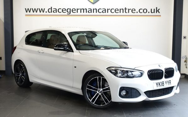 Used 2018 WHITE BMW 1 SERIES Hatchback 2.0 120i M Sport Shadow Edition Hatchback 3dr Petrol Manual Euro 6 (s/s) (184 ps) (reg. 2018-06-12) for sale in Altrincham