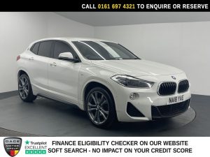 Used 2018 WHITE BMW X2 SUV 2.0 18d M Sport SUV 5dr Diesel Auto sDrive Euro 6 (s/s) (150 ps) (reg. 2018-08-17) for sale in Manchester