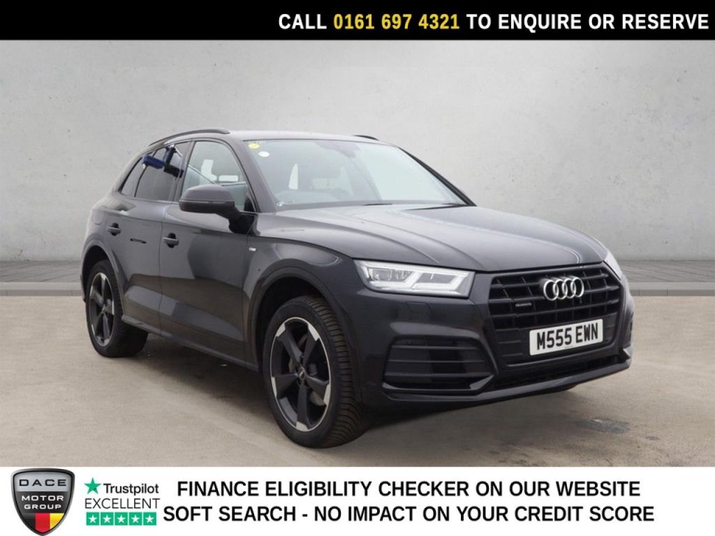 Used 2019 BLACK AUDI Q5 SUV 2.0 TDI 40 Black Edition SUV 5dr Diesel S Tronic quattro Euro 6 (s/s) (190 ps) (reg. 2019-03-04) for sale in Manchester