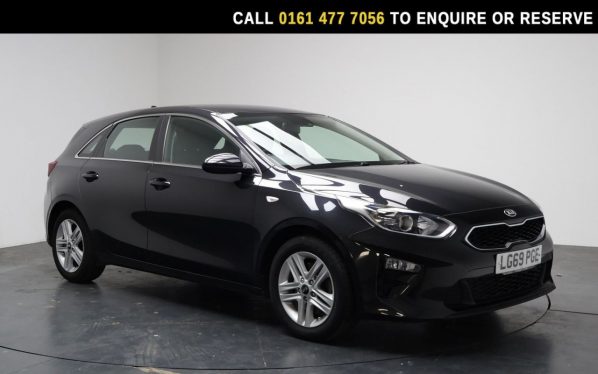 Used 2019 BLACK KIA CEED Hatchback 1.0 T-GDi ECO 2 Hatchback 5dr Petrol Manual Euro 6 (s/s) (118 bhp) (reg. 2019-10-02) for sale in Stockport