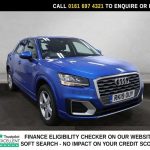 Used 2019 BLUE AUDI Q2 SUV 1.5 TFSI CoD 35 Sport SUV 5dr Petrol S Tronic Euro 6 (s/s) (150 ps) (reg. 2019-03-08) for sale in Manchester