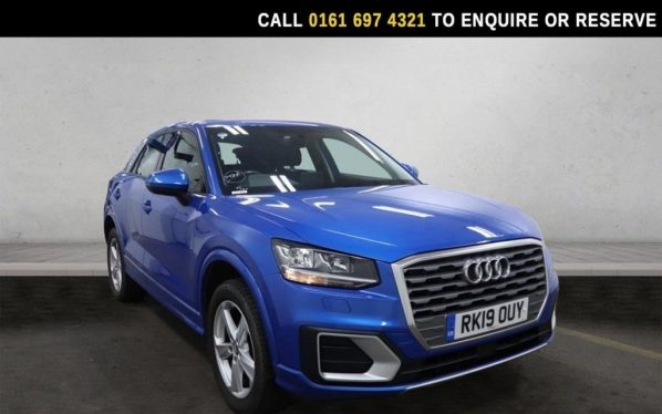 Used 2019 BLUE AUDI Q2 SUV 1.5 TFSI CoD 35 Sport SUV 5dr Petrol S Tronic Euro 6 (s/s) (150 ps) (reg. 2019-03-08) for sale in Manchester