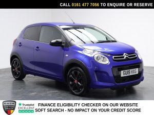 Used 2019 BLUE CITROEN C1 Hatchback 1.0 VTi Urban Ride Hatchback 5dr Petrol Manual Euro 6 (72 ps) (reg. 2019-03-30) for sale in Stockport