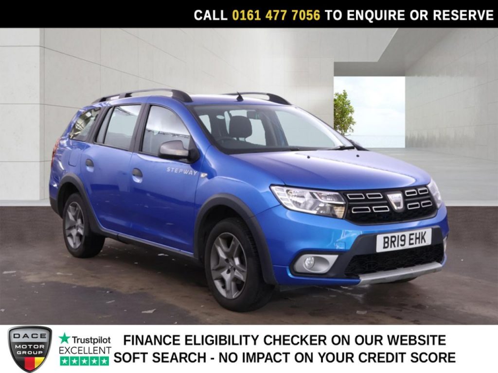 Used 2019 BLUE DACIA Logan MCV Stepway Estate 0.9 TCe Comfort Estate 5dr Petrol Manual Euro 6 (s/s) (90 ps) (reg. 2019-06-27) for sale in Stockport