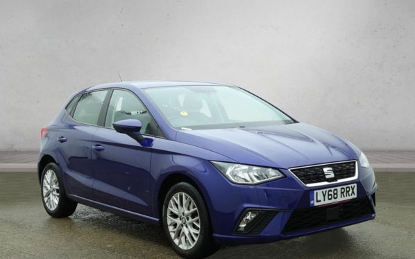 Used 2019 BLUE SEAT IBIZA Hatchback 1.0 MPI SE Technology Hatchback 5dr Petrol Manual Euro 6 (s/s) GPF (80 ps) (reg. 2019-01-30) for sale in Altrincham