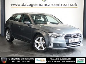 Used 2019 GREY AUDI A3 Hatchback 1.6 TDI 30 Sport Sportback 5dr Diesel S Tronic Euro 6 (s/s) (116 ps) (reg. 2019-02-25) for sale in Altrincham