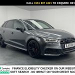 Used 2019 GREY AUDI S3 Hatchback 2.0 TFSI Black Edition Sportback 5dr Petrol S Tronic quattro Euro 6 (s/s) (300 ps) (reg. 2019-11-29) for sale in Manchester