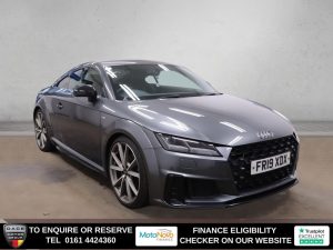 Used 2019 GREY AUDI TT Coupe 2.0 TFSI 40 Black Edition Coupe 3dr Petrol S Tronic Euro 6 (s/s) (197 ps) (reg. 2019-07-29) for sale in Altrincham