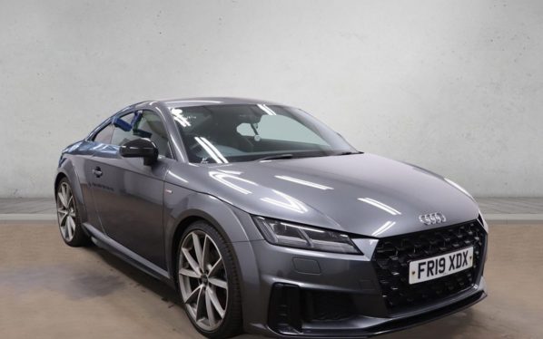 Used 2019 GREY AUDI TT Coupe 2.0 TFSI 40 Black Edition Coupe 3dr Petrol S Tronic Euro 6 (s/s) (197 ps) (reg. 2019-07-29) for sale in Altrincham
