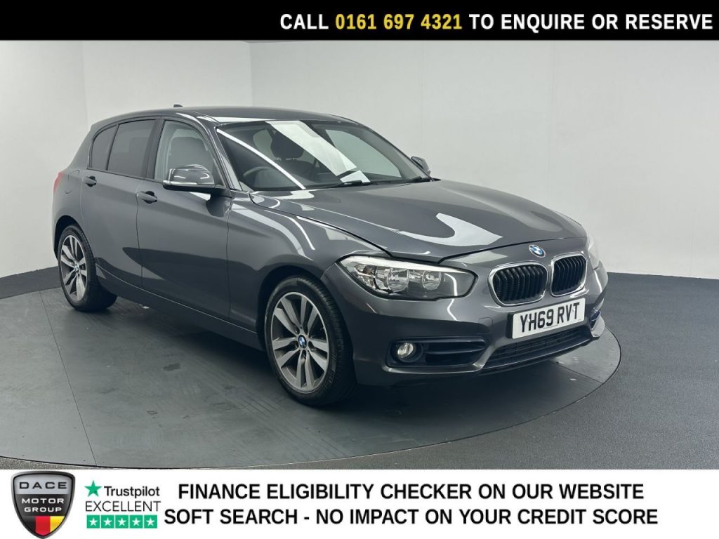Used 2019 GREY BMW 1 SERIES Hatchback 1.5 118i Sport Hatchback 5dr Petrol Manual Euro 6 (s/s) (136 ps) (reg. 2019-09-26) for sale in Manchester