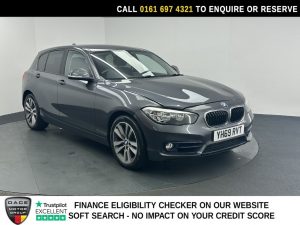 Used 2019 GREY BMW 1 SERIES Hatchback 1.5 118i Sport Hatchback 5dr Petrol Manual Euro 6 (s/s) (136 ps) (reg. 2019-09-26) for sale in Manchester