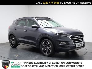 Used 2019 GREY HYUNDAI TUCSON SUV 1.6 T-GDi Premium SE SUV 5dr Petrol DCT Euro 6 (s/s) (177 ps) (reg. 2019-05-30) for sale in Stockport