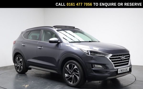 Used 2019 GREY HYUNDAI TUCSON SUV 1.6 T-GDi Premium SE SUV 5dr Petrol DCT Euro 6 (s/s) (177 ps) (reg. 2019-05-30) for sale in Stockport