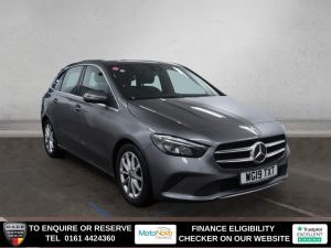 Used 2019 GREY MERCEDES-BENZ B-CLASS MPV 1.3 B180 Sport (Executive) MPV 5dr Petrol 7G-DCT Euro 6 (s/s) (136 ps) (reg. 2019-04-12) for sale in Altrincham