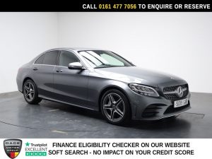 Used 2019 GREY MERCEDES-BENZ C-CLASS Saloon 1.5 C200 MHEV EQ Boost AMG Line Saloon 4dr Petrol G-Tronic+ Euro 6 (s/s) (198 ps) (reg. 2019-06-25) for sale in Stockport