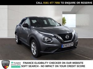 Used 2019 GREY NISSAN JUKE SUV 1.0 DIG-T N-Connecta SUV 5dr Petrol DCT Auto Euro 6 (s/s) (117 ps) (reg. 2019-11-28) for sale in Stockport