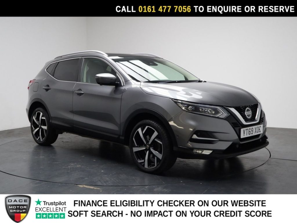 Used 2019 GREY NISSAN QASHQAI SUV 1.3 DIG-T Tekna SUV 5dr Petrol Manual Euro 6 (s/s) (140 ps) (reg. 2019-09-06) for sale in Stockport