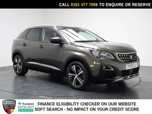 Used 2019 GREY PEUGEOT 3008 SUV 1.5 BlueHDi Allure SUV 5dr Diesel Manual Euro 6 (s/s) (130 ps) (reg. 2019-03-31) for sale in Stockport
