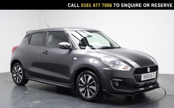 Used 2019 GREY SUZUKI SWIFT Hatchback 1.2 Dualjet Attitude Hatchback 5dr Petrol Manual Euro 6 (s/s) (90 ps) (reg. 2019-03-28) for sale in Stockport