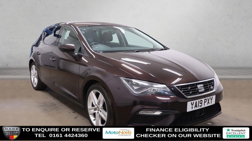 Used 2019 PURPLE SEAT LEON Hatchback 2.0 TSI FR Hatchback 5dr Petrol DSG Euro 6 (s/s) (190 ps) (reg. 2019-04-23) for sale in Altrincham