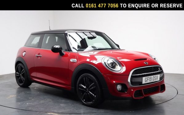 Used 2019 RED MINI HATCH Hatchback 2.0 Cooper S Sport Hatchback 3dr Petrol Manual Euro 6 (s/s) (192 ps) (reg. 2019-03-16) for sale in Stockport