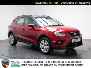 Used 2019 RED SEAT ARONA SUV 1.0 TSI GPF SE Technology SUV 5dr Petrol DSG Euro 6 (s/s) (115 ps) (reg. 2019-02-12) for sale in Stockport