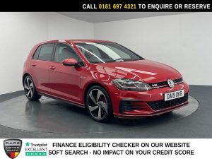 Used 2019 RED VOLKSWAGEN GOLF Hatchback 2.0 TSI GPF GTI Performance Hatchback 5dr Petrol DSG Euro 6 (s/s) (245 ps) (reg. 2019-03-31) for sale in Manchester