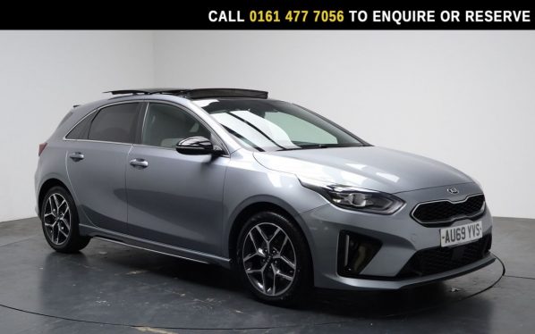 Used 2019 SILVER KIA CEED Hatchback 1.4 T-GDi GT-Line Lunar Edition Hatchback 5dr Petrol Manual Euro 6 (s/s) (138 bhp) (reg. 2019-11-18) for sale in Stockport