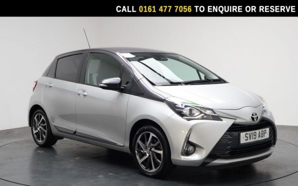 Used 2019 SILVER TOYOTA YARIS Hatchback 1.5 VVT-i Y20 Hatchback 5dr Petrol Manual Euro 6 (111 ps) (reg. 2019-06-28) for sale in Stockport