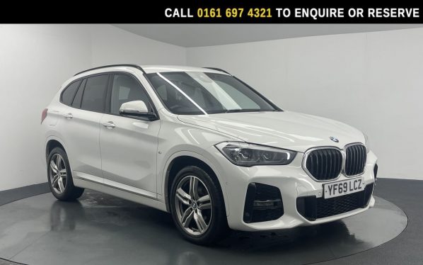 Used 2019 WHITE BMW X1 SUV 1.5 18i M Sport SUV 5dr Petrol DCT sDrive Euro 6 (s/s) (140 ps) (reg. 2019-11-19) for sale in Manchester