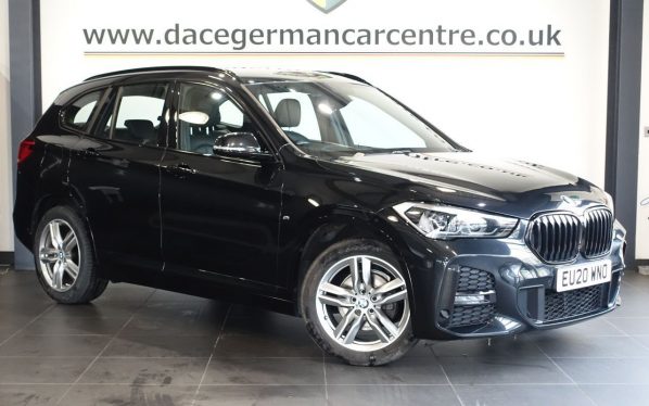 Used 2020 BLACK BMW X1 SUV 1.5 18i M Sport SUV 5dr Petrol DCT sDrive Euro 6 (s/s) (140 ps) (reg. 2020-03-01) for sale in Altrincham