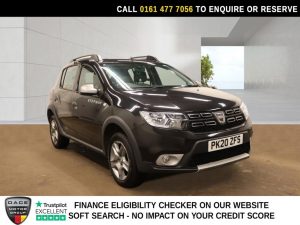 Used 2020 BLACK DACIA SANDERO STEPWAY Hatchback 1.0 SCe Essential Hatchback 5dr Petrol Manual Euro 6 (75 ps) (reg. 2020-06-11) for sale in Stockport