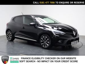 Used 2020 BLACK RENAULT CLIO Hatchback 1.0 TCe Iconic Hatchback 5dr Petrol Manual Euro 6 (s/s) (100 ps) (reg. 2020-09-01) for sale in Stockport