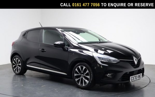 Used 2020 BLACK RENAULT CLIO Hatchback 1.0 TCe Iconic Hatchback 5dr Petrol Manual Euro 6 (s/s) (100 ps) (reg. 2020-09-01) for sale in Stockport