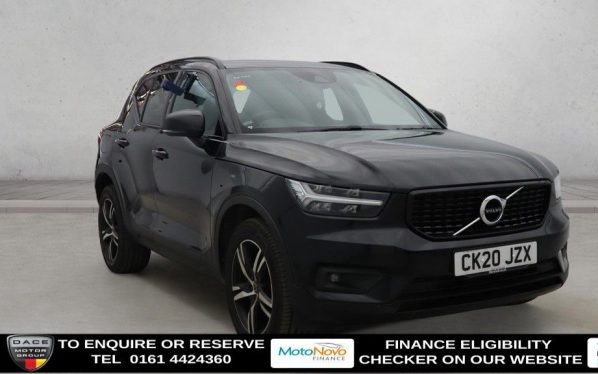 Used 2020 BLACK VOLVO XC40 SUV 1.5 T3 R-Design SUV 5dr Petrol Manual Euro 6 (s/s) (163 ps) (reg. 2020-03-20) for sale in Altrincham