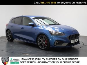 Used 2020 BLUE FORD FOCUS Hatchback 2.0 EcoBlue ST Hatchback 5dr Diesel Manual Euro 6 (s/s) (190 ps) (reg. 2020-07-31) for sale in Stockport