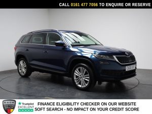 Used 2020 BLUE SKODA KODIAQ SUV 1.5 TSI ACT SE L SUV 5dr Petrol DSG Euro 6 (s/s) (7 Seat) (150 ps) (reg. 2020-03-23) for sale in Stockport