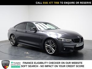 Used 2020 GREY BMW 4 SERIES GRAN COUPE Hatchback 2.0 430i GPF M Sport Hatchback 5dr Petrol Auto Euro 6 (s/s) (252 ps) (reg. 2020-03-13) for sale in Stockport