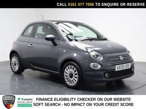 Used 2020 GREY FIAT 500 Hatchback 1.0 MHEV Lounge Hatchback 3dr Petrol Manual Euro 6 (s/s) (70 bhp) (reg. 2020-03-19) for sale in Stockport
