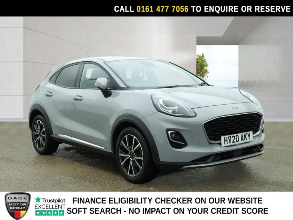 Used 2020 GREY FORD PUMA SUV 1.0T EcoBoost MHEV Titanium SUV 5dr Petrol Manual Euro 6 (s/s) (125 ps) (reg. 2020-03-06) for sale in Stockport